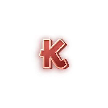 K symbol Lucky Neko